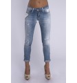Spodnie jeans niebieskie