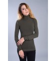 Golf damski dładki khaki