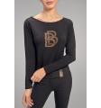 Bluzka czarna basic
