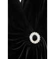 Sukienka velvet krótka